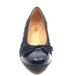 Ballerine blauw daim/lak 82.622.46 Gabor
